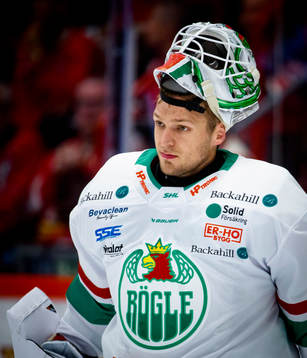 Rögles målvakt Petr Kvaca