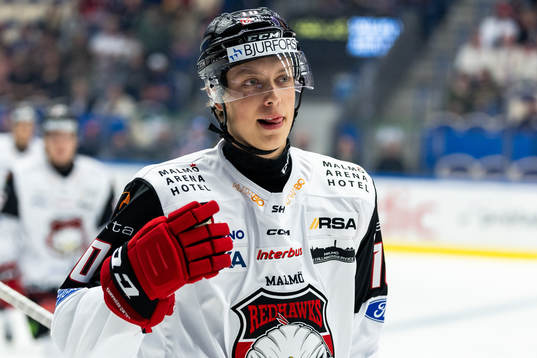 Malmö Redhawks William Von Barnekow jublar