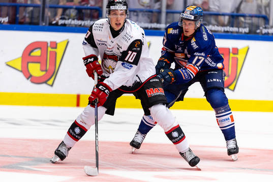 Malmö Redhawks William Von Barnekow och Växjös Gabriel