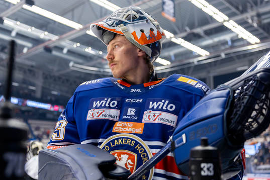 Växjös målvakt Emil Larmi
