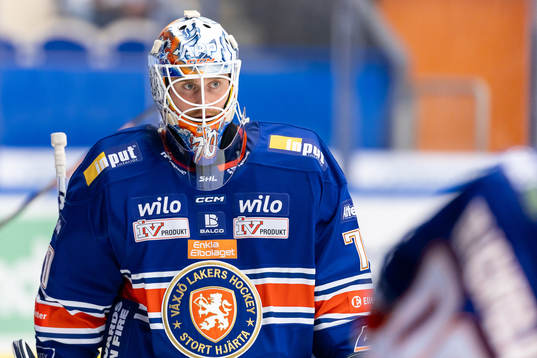 Växjös målvakt Adam Åhman