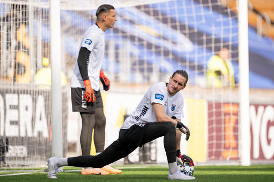 Sirius målvakt David Mitov Nilsson