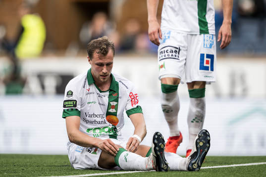 Varbergs Niklas Dahlström deppar