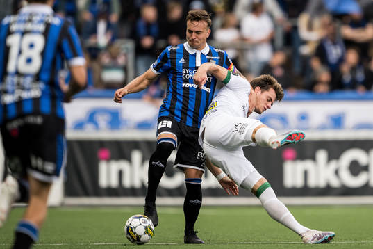 Sirius Henrik Castegren och Varbergs Kristoffer Hoven