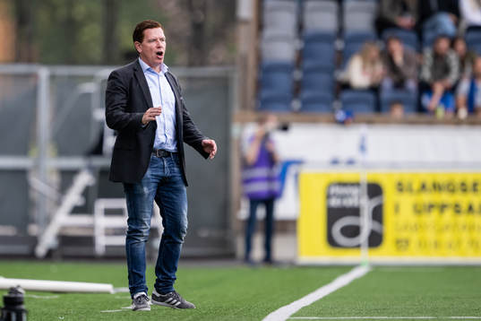 Sirius tränare Christer Mattiasson