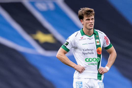 Varbergs Kristoffer Hoven deppar
