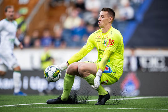 Varbergs målvakt David Olsson