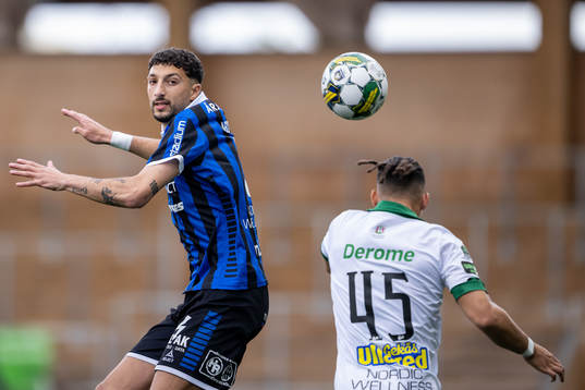 Sirius Wessam Abou Ali och Varbergs Maxime Anne Marie Sainte