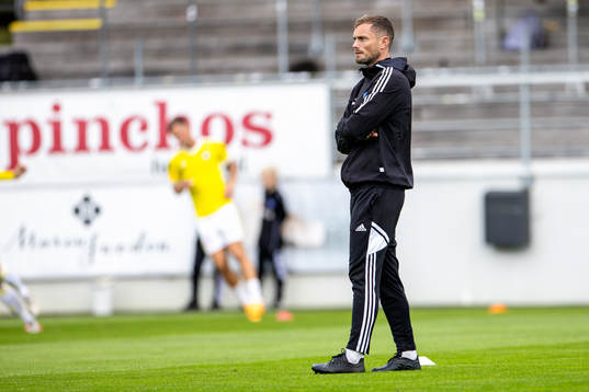 Falkenbergs assisterande tränare Tobias Tuvesson