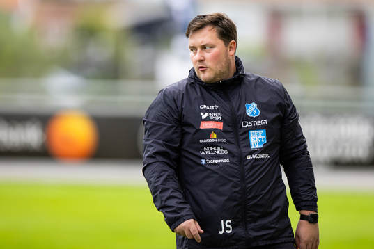 Norrbys tränare Jesper Swedlund