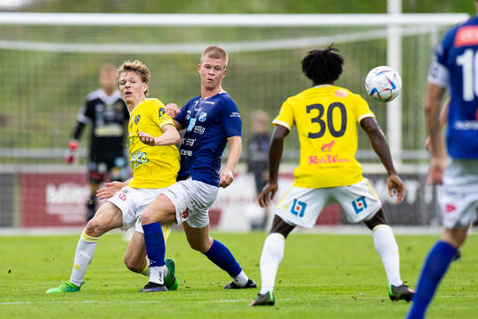 Falkenbergs Melker Nilsson och Norrbys Filip Gustafsson