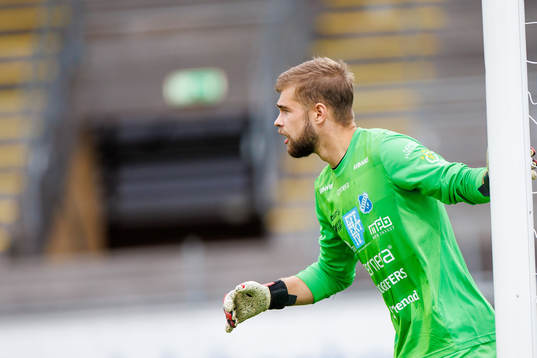 Norrbys målvakt Victor Astor