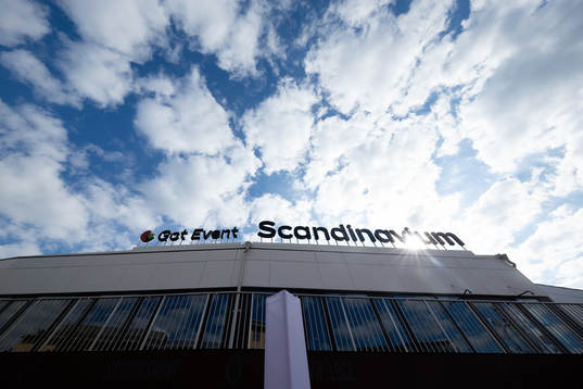 Scandinavium innan ishockeymatchen i SHL mellan Frölunda