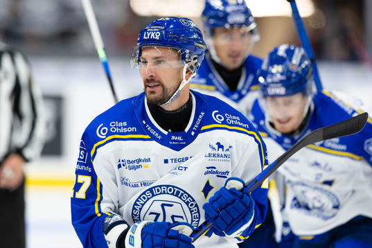 Leksands Marek Hrivik jublar