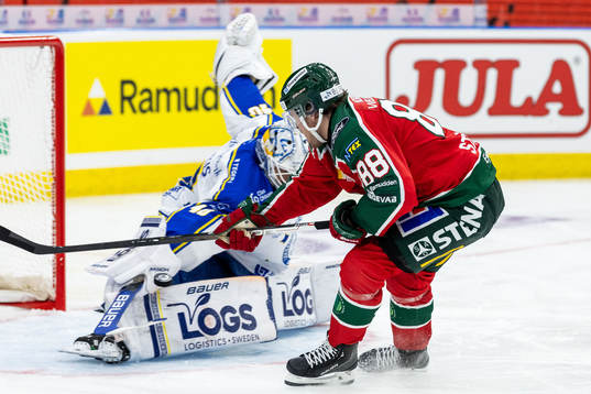 Leksands Mantas Armalis och Frölundas Malte Strömwall