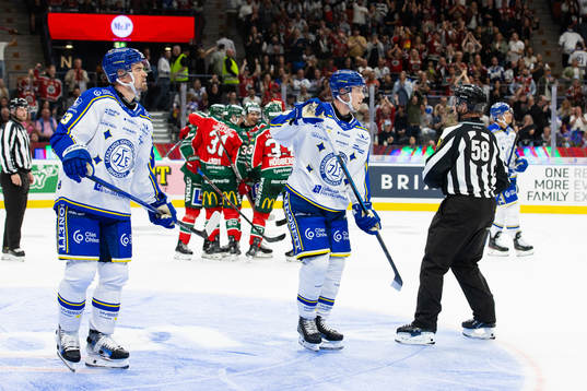 Leksands spelare deppar