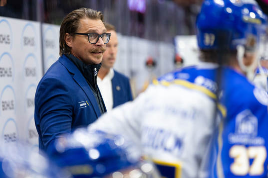 Leksands tränare Björn Hellkvist