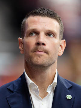 Frölundas sportchef Fredrik Sjöström innan