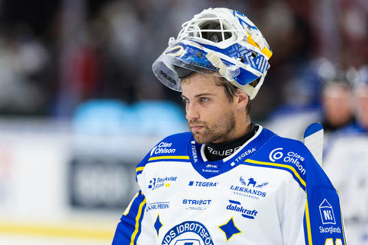 Leksands målvakt Mantas Armalis