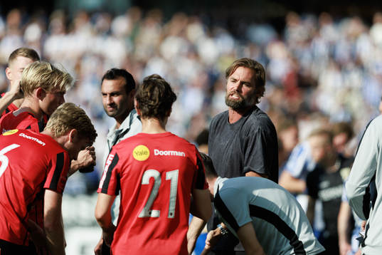 Brommapojkarnas tränare Olof Mellberg