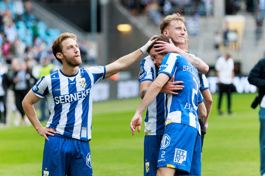 IFK Göteborgs Arbnor Mucolli, Emil Salomonsson och