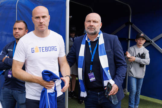 IFK Göteborgs tränare Jens Berthel Askou och Håkan Mild