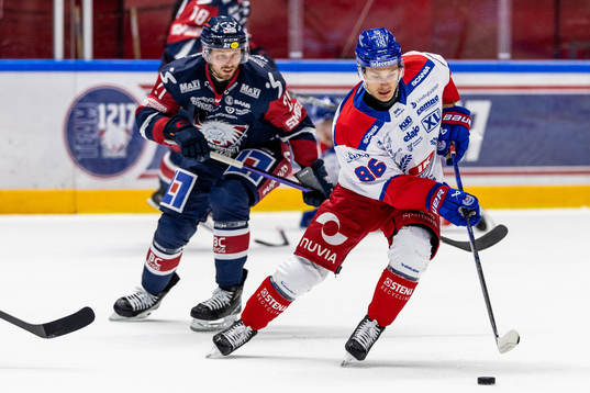 Linköpings Christoffer Ehn och Oskarshamns Lukas Jasek