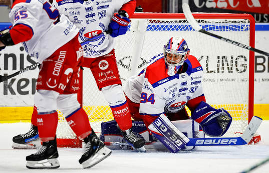 Oskarshamns målvakt Marek Langhamer