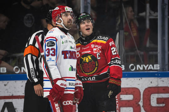 Timrås Albin Lundin och Luleås Erik Gustafsson
