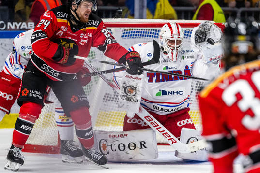Timrås målvakt Jacob Johansson