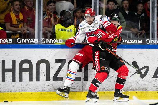 Timrås Panu Mieho och Luleås Erik Gustafsson