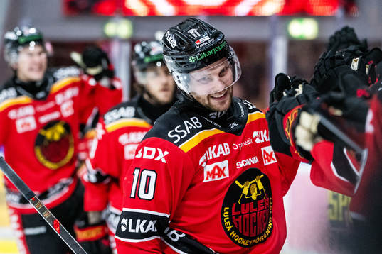 Luleås Einar Emanuelsson jublar