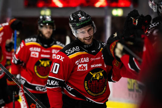 Luleås Einar Emanuelsson jublar