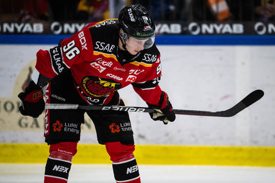 Luleås Pontus Andreasson deppar
