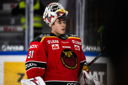 Luleås målvakt Matteus Ward