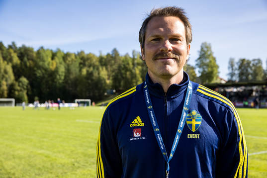 Linus Bolin projektansvarig Dalarnas fotbollsförbund