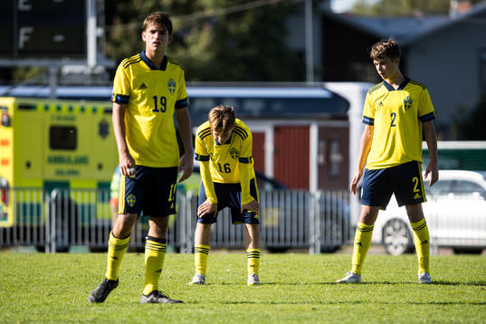Sveriges Victor Thorelli och Sveriges Melwin Hedman och