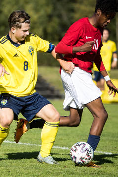 Sveriges Axel Brönner och Norges Suleiman Osman