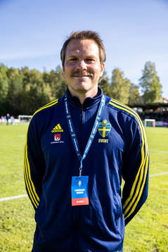 Linus Bolin projektansvarig Dalarnas fotbollsförbund