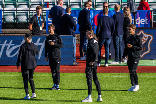 Sander Kartum and Felix Horn Myhre of Brann