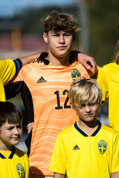 Sveriges målvakt Albin Andersson