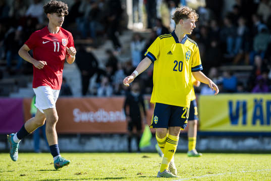 Norges Wahib Fadil och Sveriges Atle Wahlund