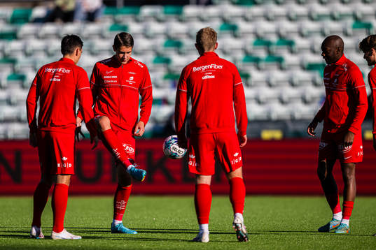 Eivind Fauske Helland and Monga Simba of Brann