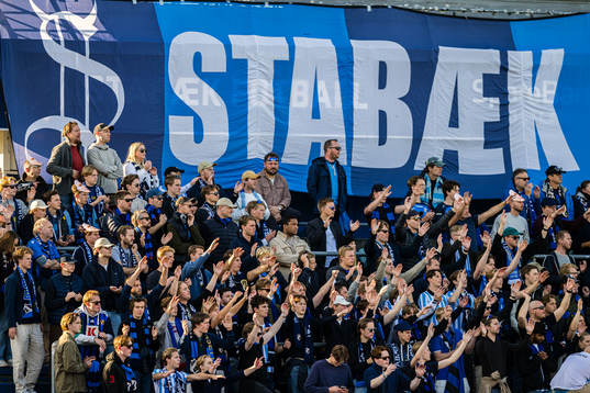 Spectators in the stands