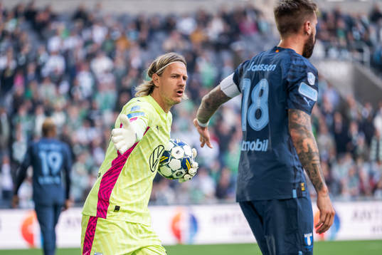 Malmö FFs Johan Dahlin och Pontus Jansson