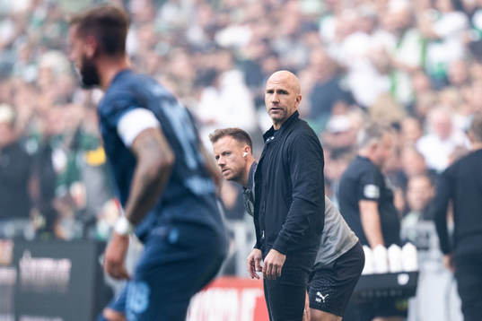 Malmö FFs tränare Henrik Rydström