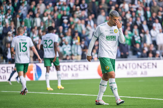 Hammarbys Edvin Kurtulus deppar