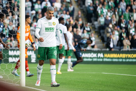 Hammarbys Edvin Kurtulus deppar