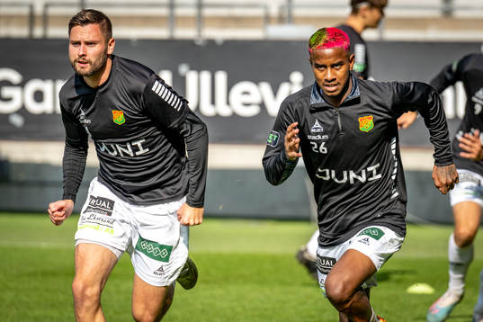 GAIS Axel Norén  och Chovanie Shakur Amatkarijo