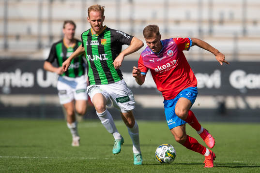 GAIS Viktor Kruger och Helsingborgs Erik Ring